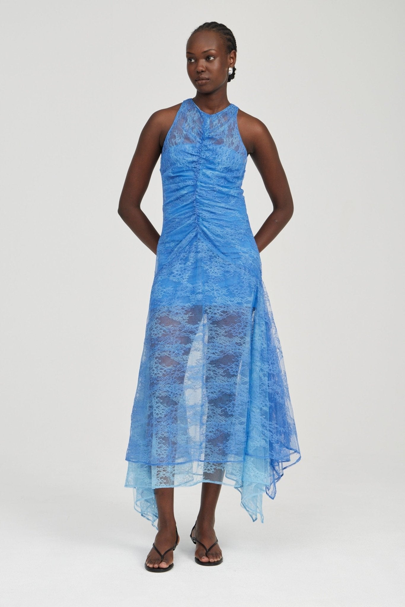 Third Form Reflect Layered Lace Dress | Sea & Sky - Image 2