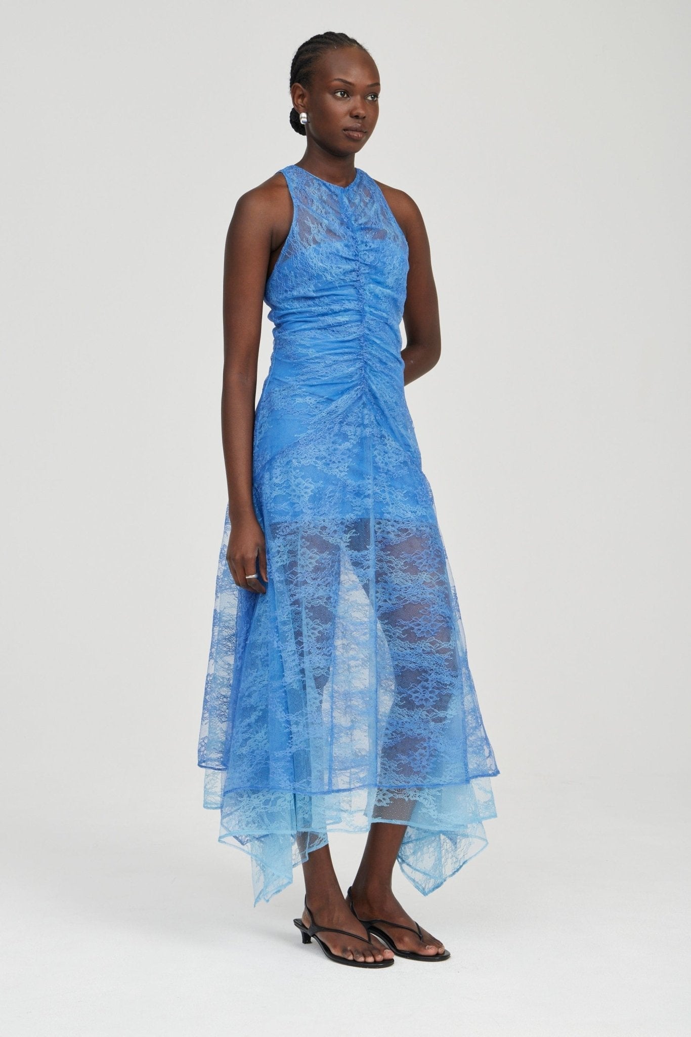 Third Form Reflect Layered Lace Dress | Sea & Sky - Image 3