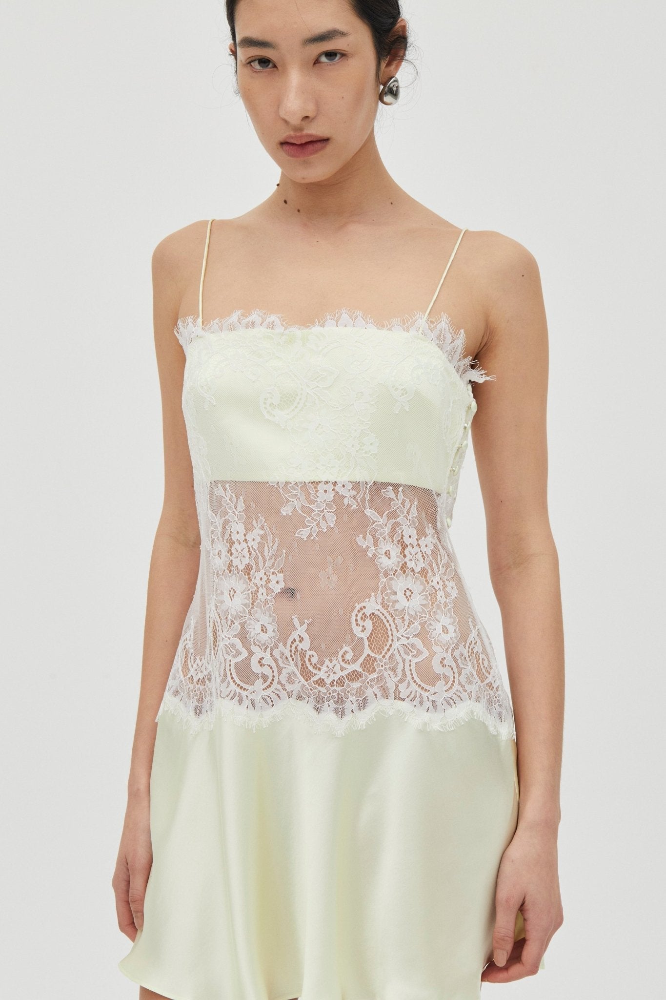 Third Form Poetry Lace Mini Dress | Lemonade - Image 2