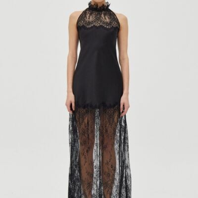 Third Form Poetry Lace Drawn IN Maxi | Smoke - Image 1