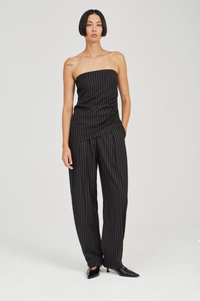 Third Form Obscura Pinstripe Pant | Soot Stripe - Image 1