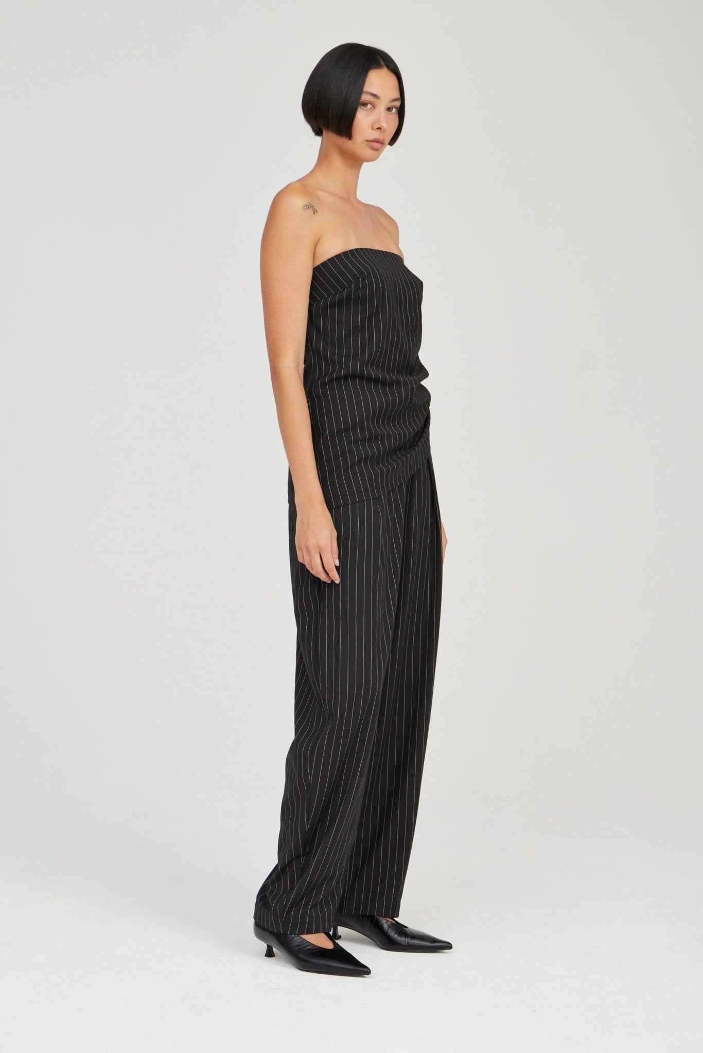 Third Form Obscura Pinstripe Pant | Soot Stripe - Image 2