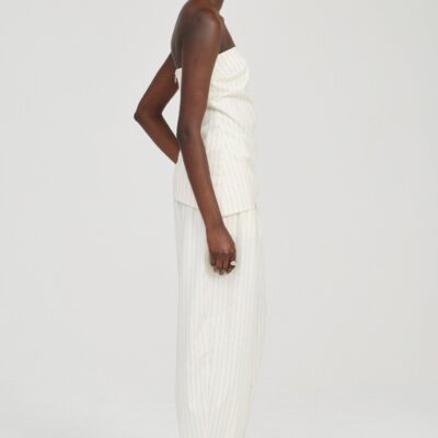 Third Form Obscura Pinstripe Pant | Crema Stripe - Image 2