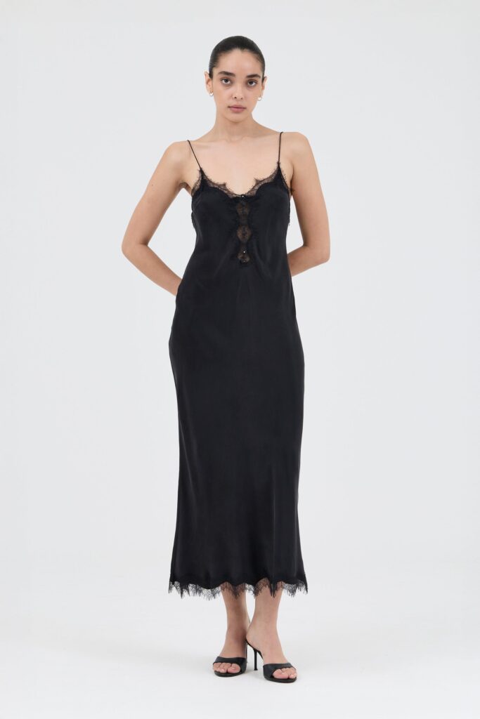 Third Form Kept Close Bias Slip Dress | Night - Image 1