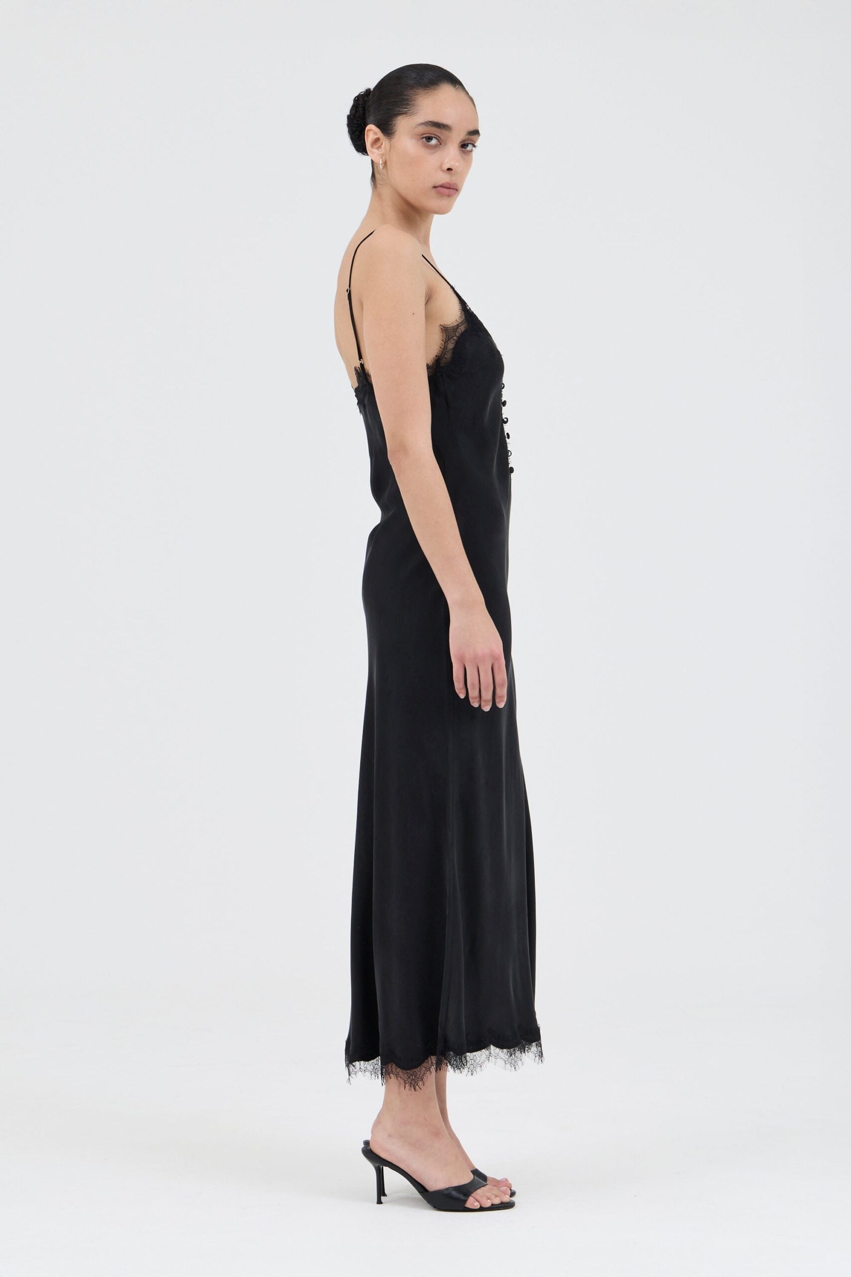 Third Form Kept Close Bias Slip Dress | Night - Image 3