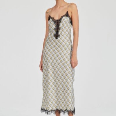 Third Form Kept Close Bias Slip Dress | - Image 1