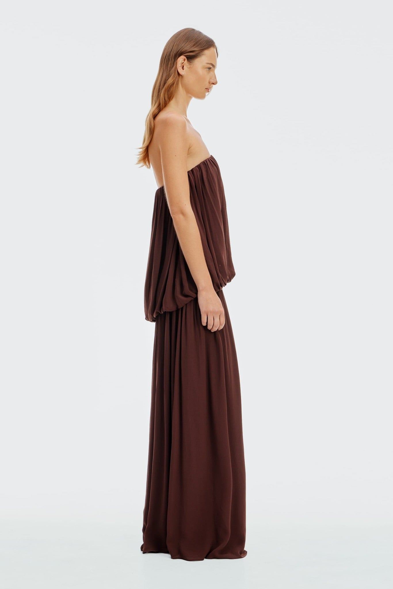 MNTFM051026020904149_3 Third Form In Passing Strapless Maxi | Truffle - Image 3