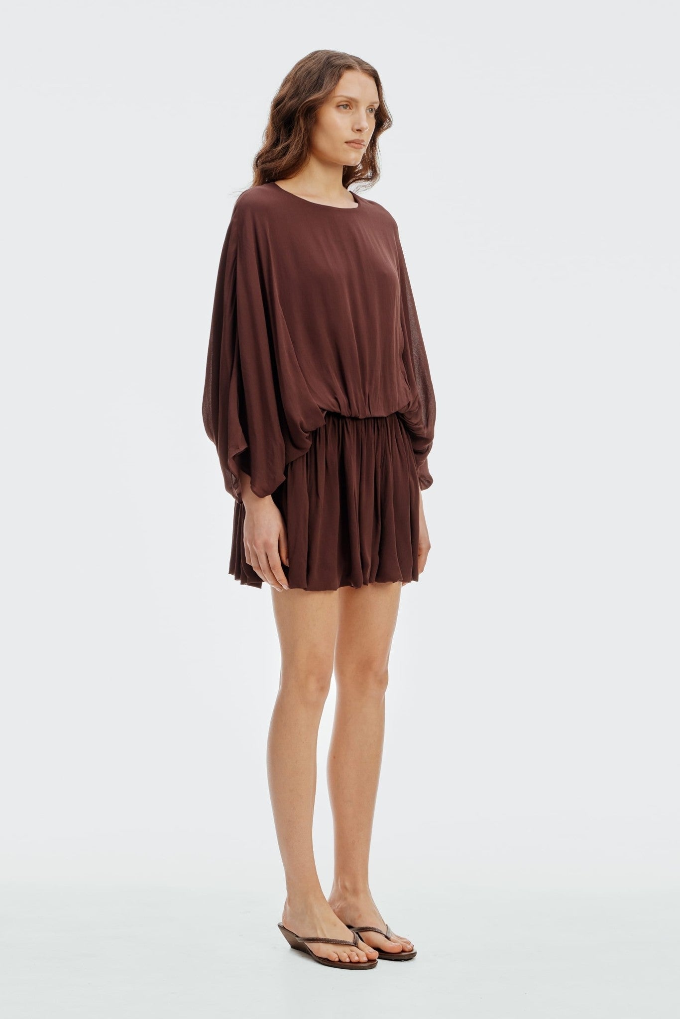 MNTFM051026020904153_2 Third Form In Passing Mini Dress | Truffle - Image 2
