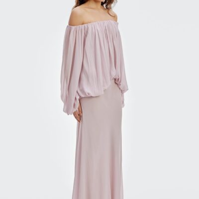 Third Form In Passing Maxi Skirt | Violet - Image 2