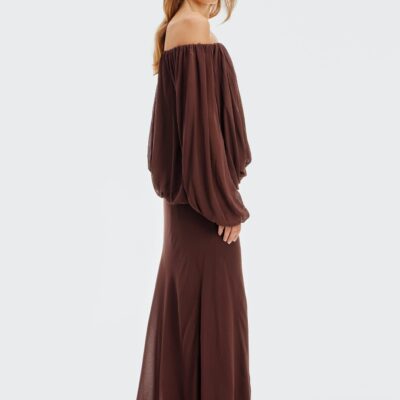 Third Form In Passing Maxi Skirt | Truffle - Image 2