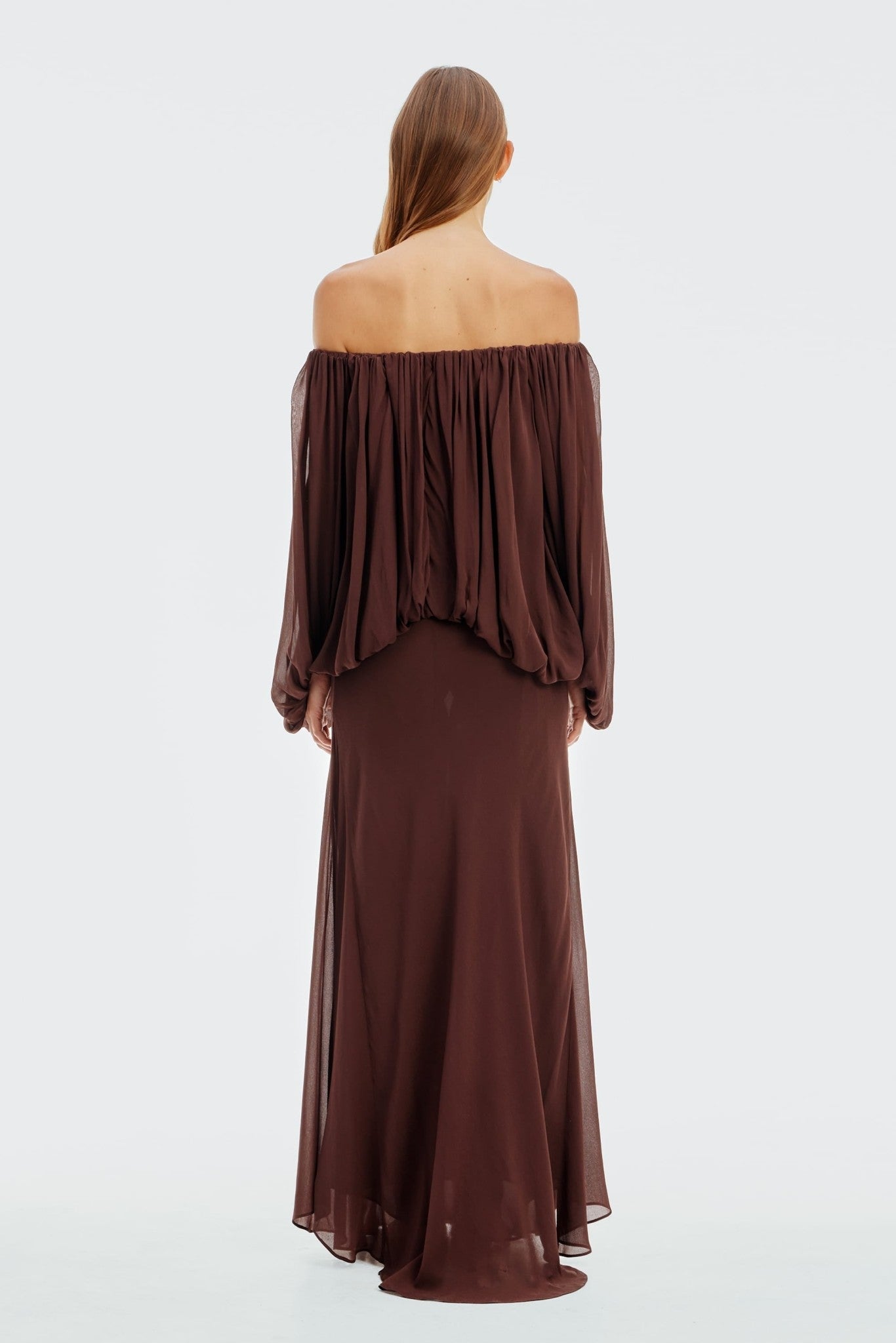 MNTFM051026020904155_3 Third Form In Passing Maxi Skirt | Truffle - Image 3