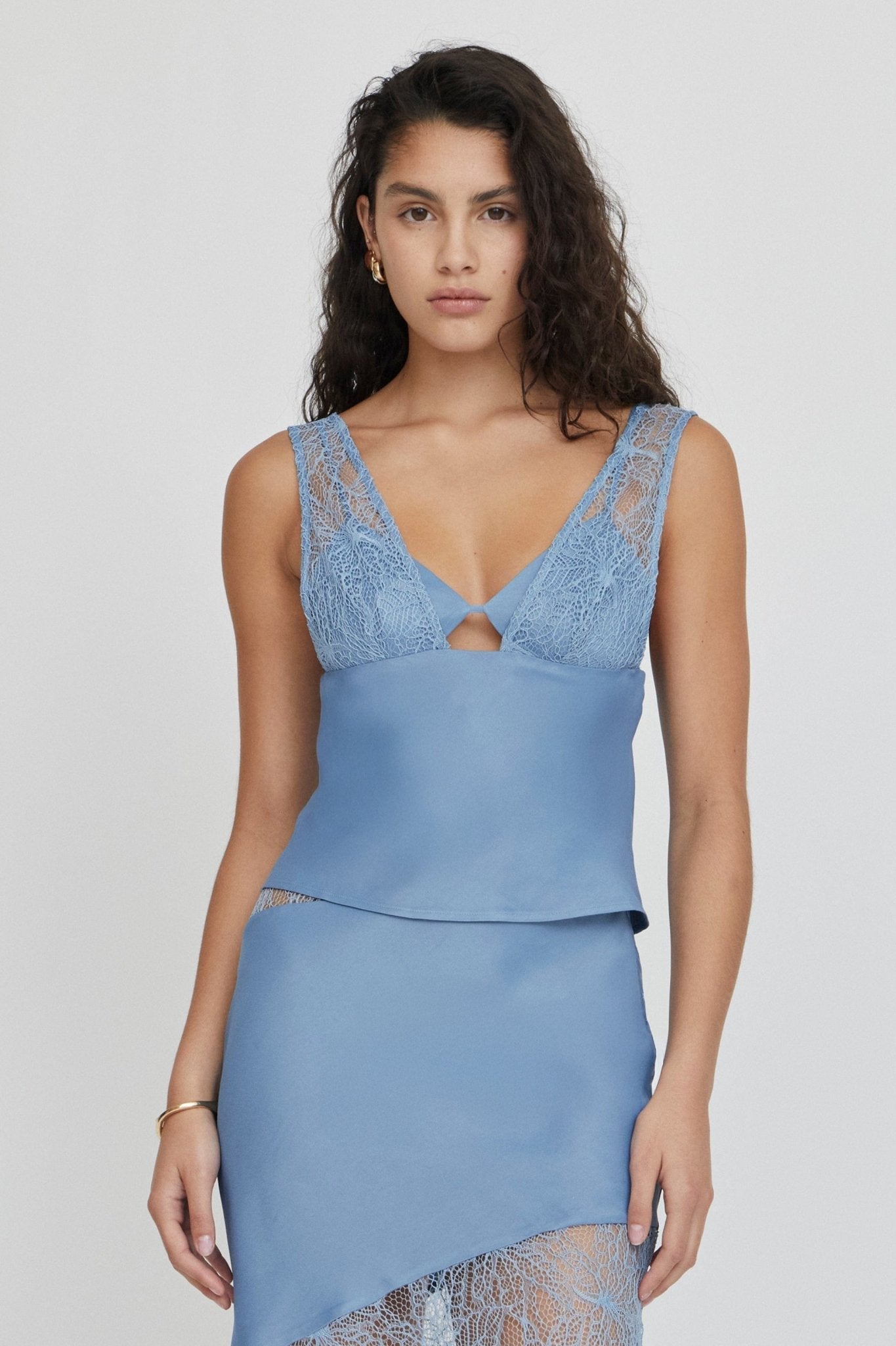 Third Form Inhale Layered Camisole | Tide - Image 1