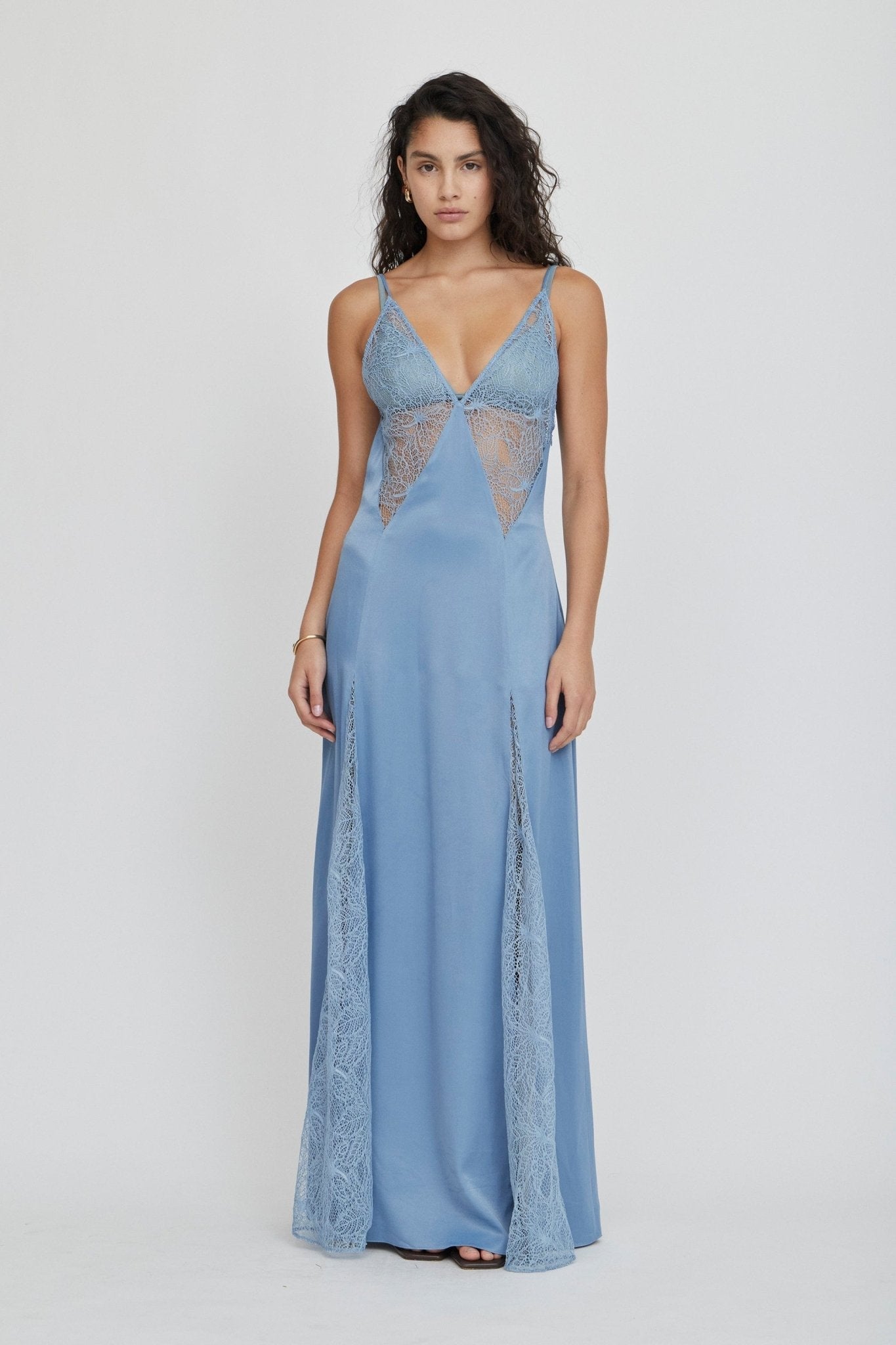 Third Form Inhale Panel Slip Dress | Tide - Image 1