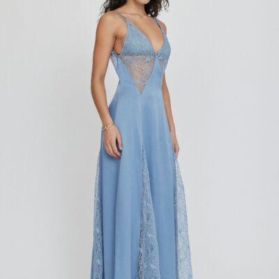 Third Form Inhale Panel Slip Dress | Tide - Image 2