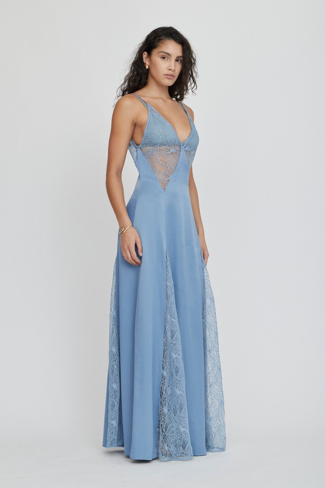 MNTFM051026020904163_2 Third Form Inhale Panel Slip Dress | Tide - Image 2