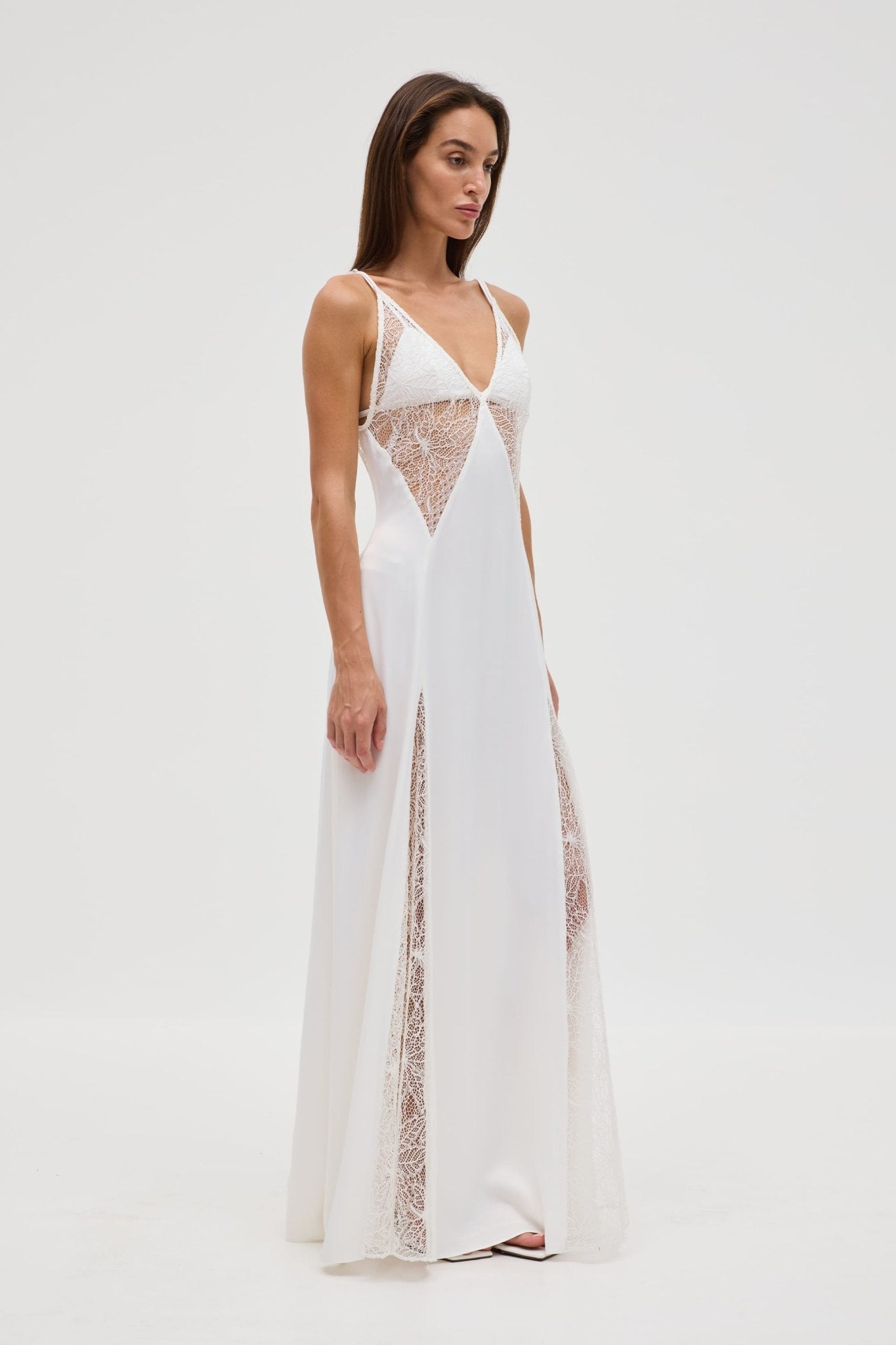 MNTFM051026020904164_3 Third Form Inhale Panel Slip Dress | Opal - Image 3