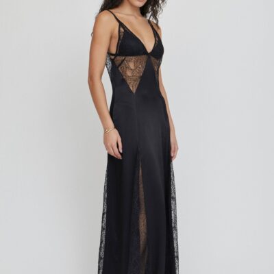 Third Form Inhale Panel Slip Dress | Ink - Image 2