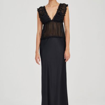 Third Form Held Floor Length Dress | Eclipse - Image 1