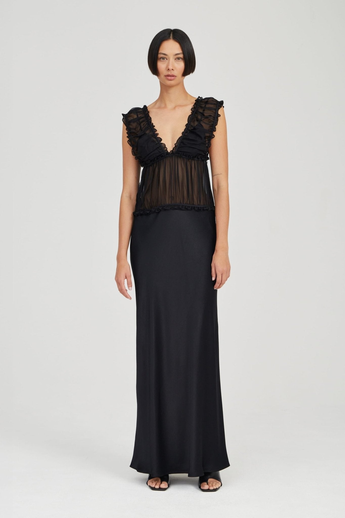 Third Form Held Floor Length Dress | Eclipse - Image 1