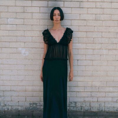Third Form Held Floor Length Dress | Eclipse - Image 2
