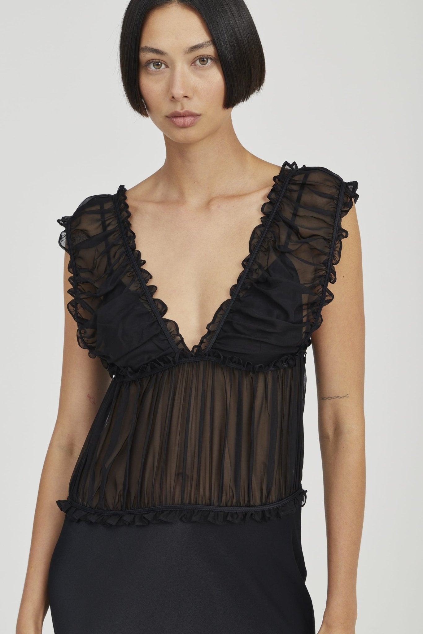 MNTFM051026020904167_3 Third Form Held Floor Length Dress | Eclipse - Image 3