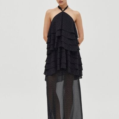 Third Form Gaia Tiered Maxi Dress | Smoke Spot - Image 1