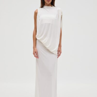 Third Form Fall Away Floor Length Dress | Ivory - Image 1
