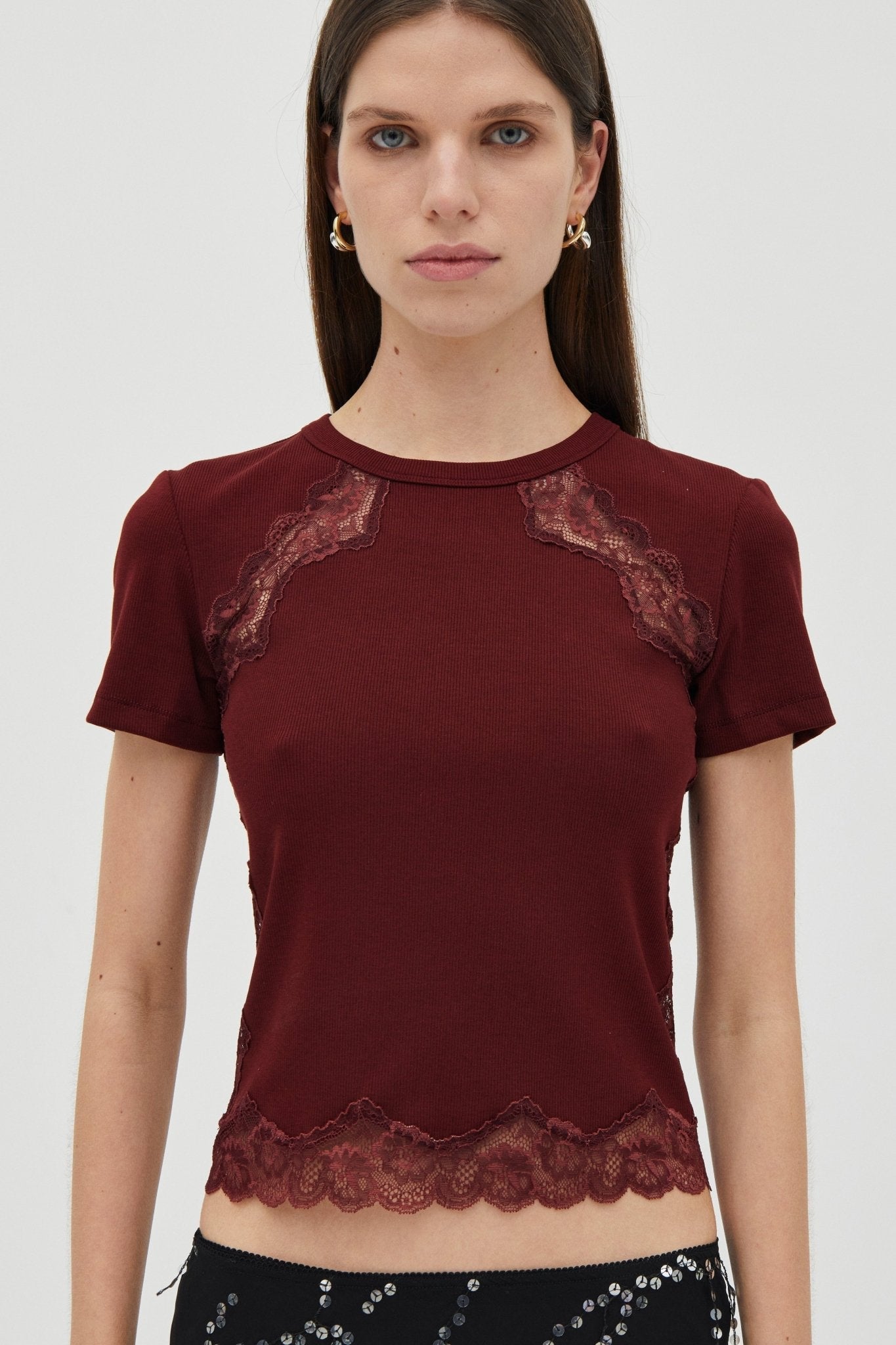 Third Form Echo Tee | Crimson - Image 1
