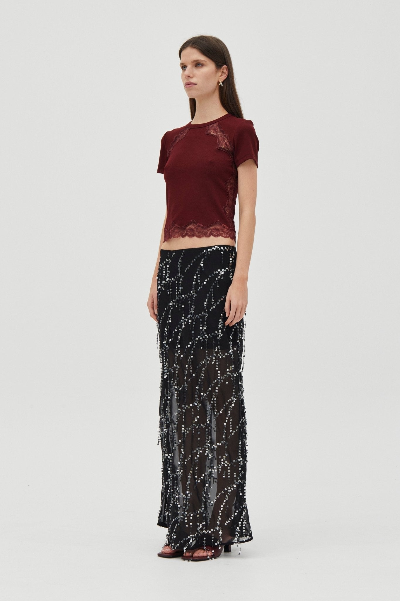 Third Form Echo Tee | Crimson - Image 3