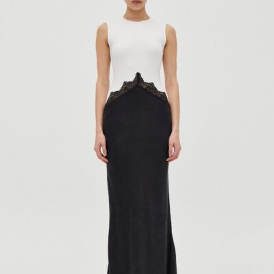 Third Form Echo Contrast Tank Dress | Moonstone - Image 1