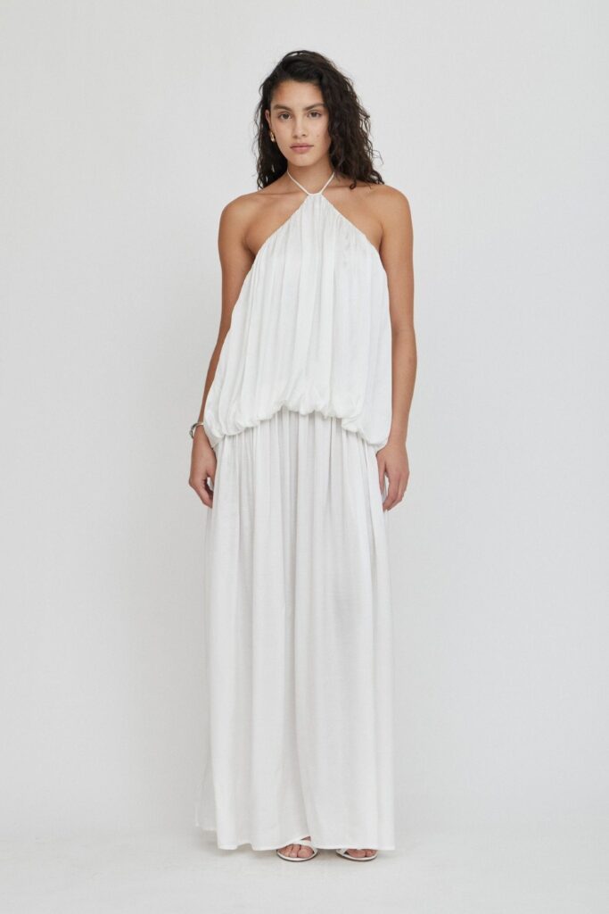 Third Form Dreamt Halter Maxi Dress | Cloud - Image 1