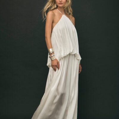Third Form Dreamt Halter Maxi Dress | Cloud - Image 2