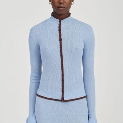 Third Form Bound Knit Cardigan | Haze & Cocoa - Image 1