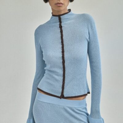 Third Form Bound Knit Cardigan | Haze & Cocoa - Image 2
