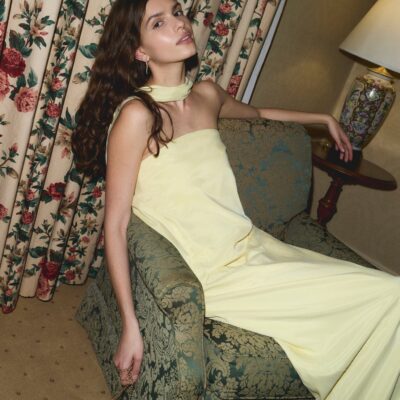 Third Form Bia Strapless Maxi Dress | Sorbet - Image 2