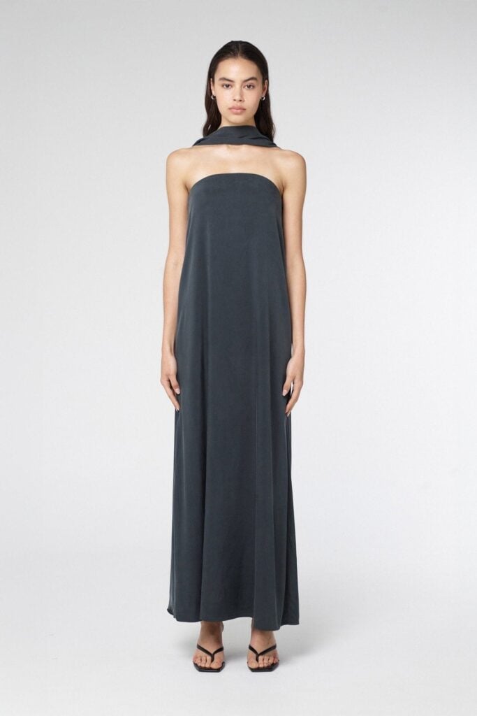 Third Form Bia Strapless Maxi Dress | Ink - Image 1