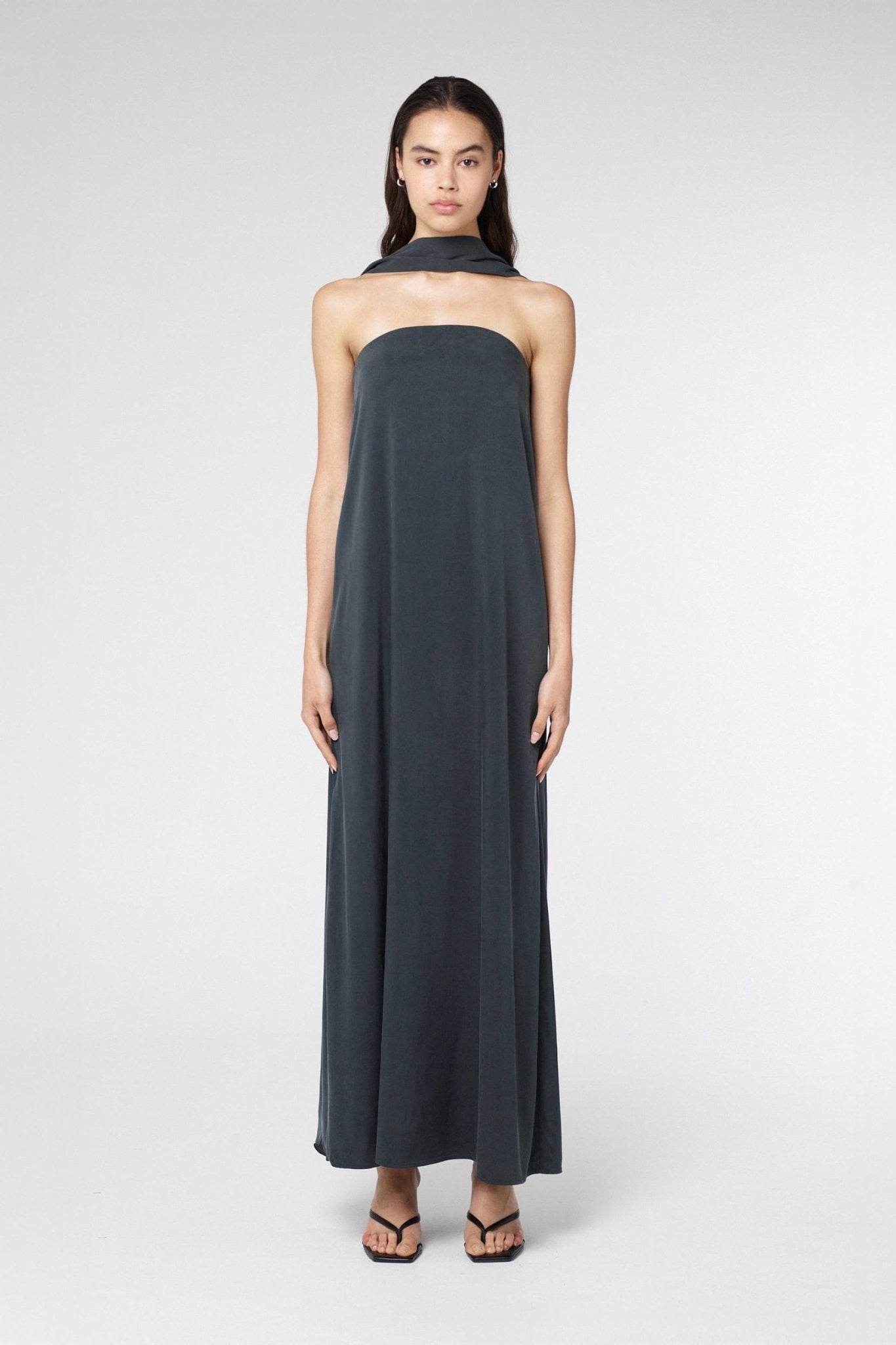 Third Form Bia Strapless Maxi Dress | Ink - Image 1