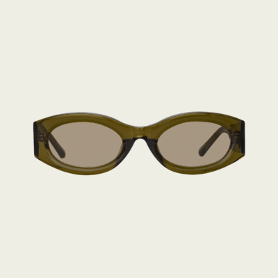 The Attico Berta Oval Sunglasses - Image 1