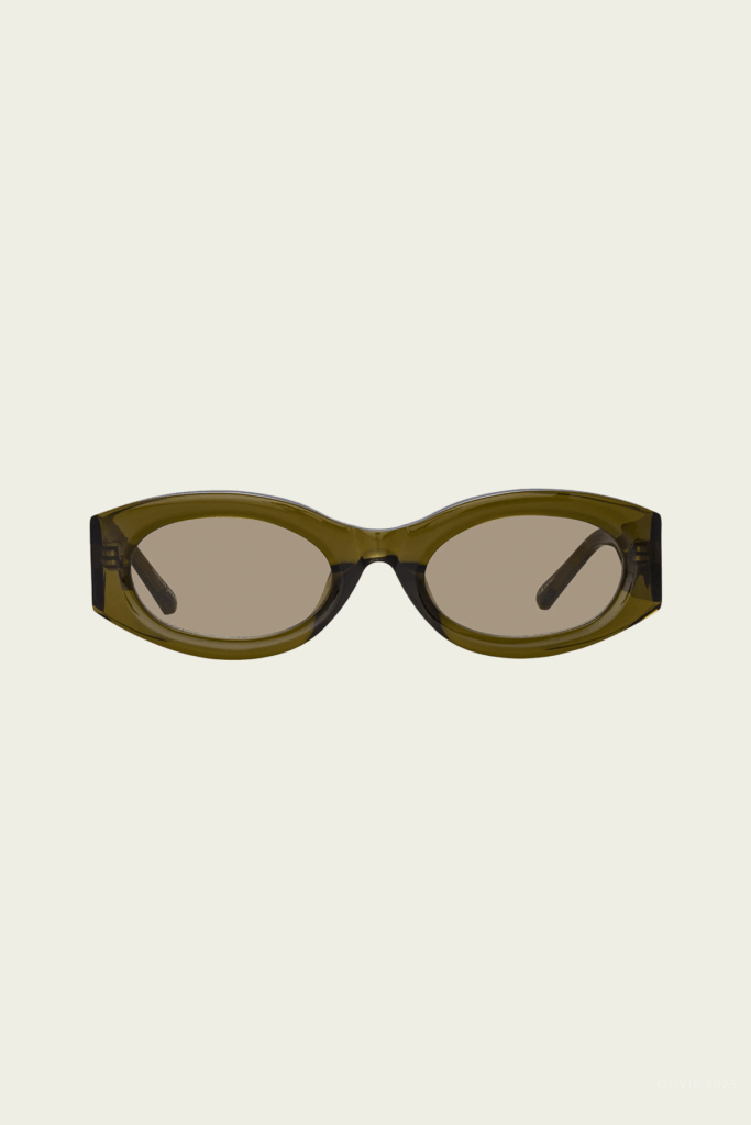 The Attico Berta Oval Sunglasses - Image 1