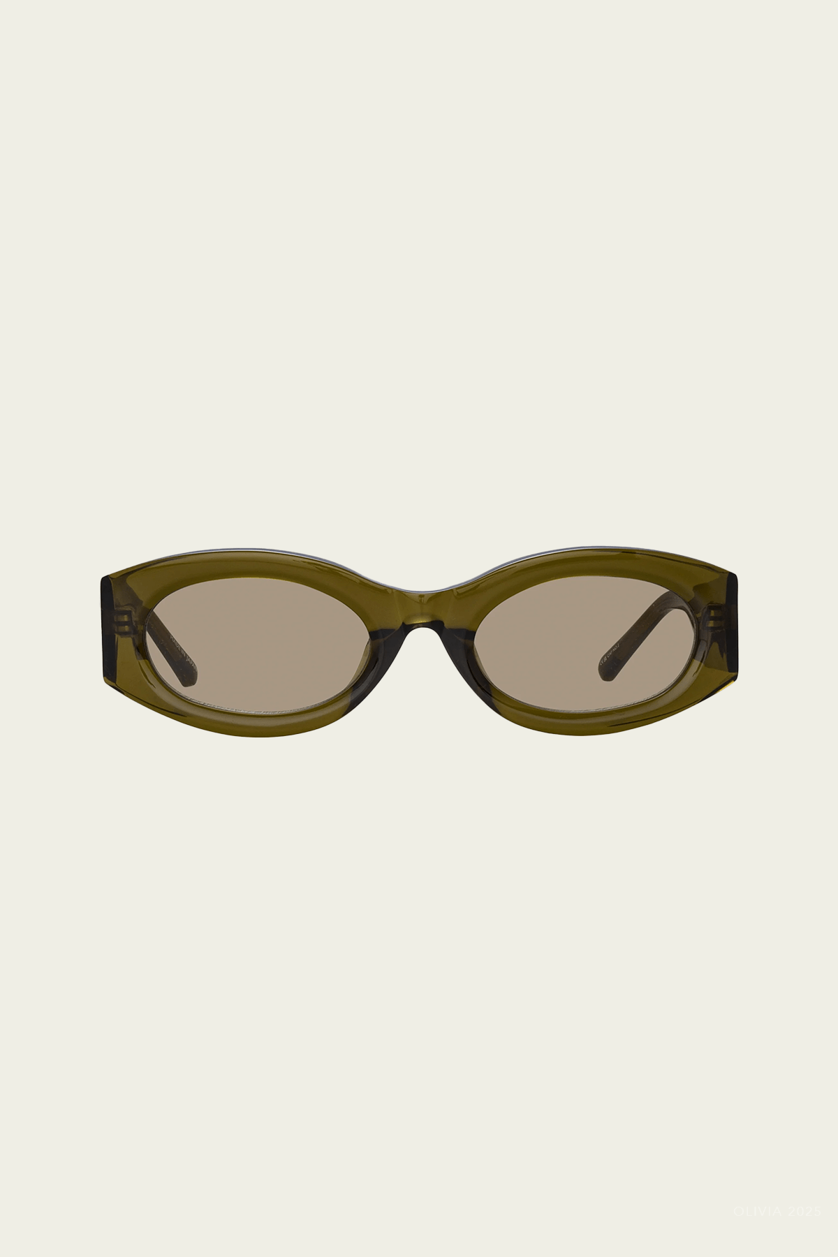 The Attico Berta Oval Sunglasses - Image 1