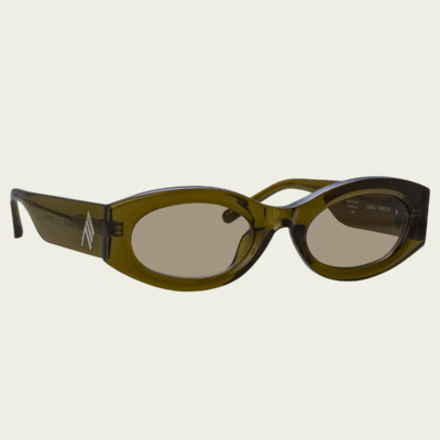 The Attico Berta Oval Sunglasses - Image 2