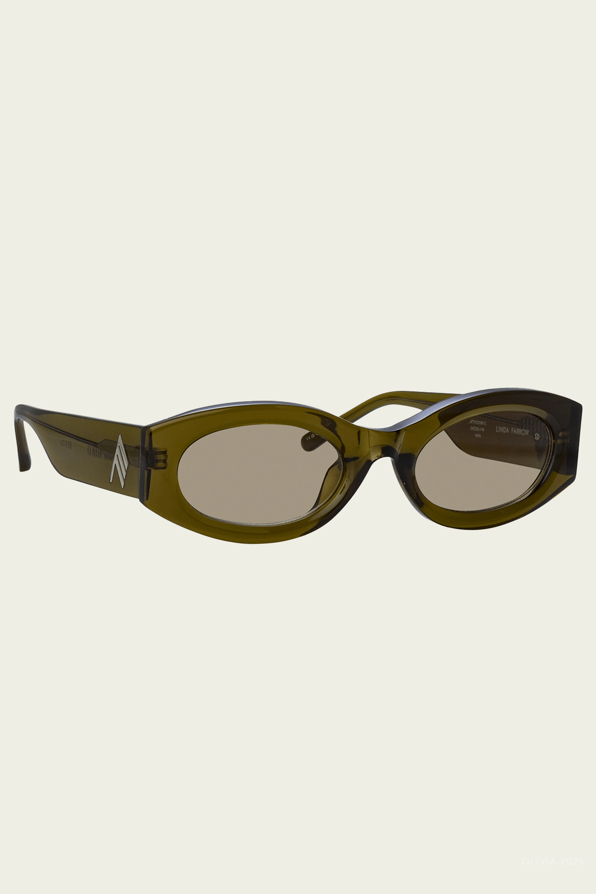 The Attico Berta Oval Sunglasses - Image 2