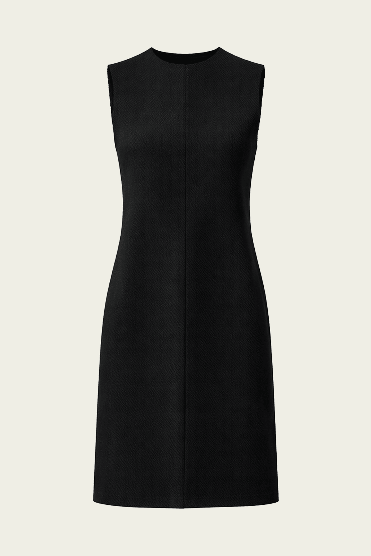 Tibi Viscose Plisse Sleeveless Bias Short Tunic Dress - Image 1