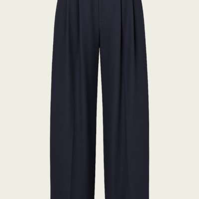 Tibi Relaxed Suiting Triple Pleat Pant - Image 1