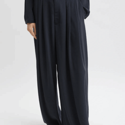 Tibi Relaxed Suiting Triple Pleat Pant - Image 2