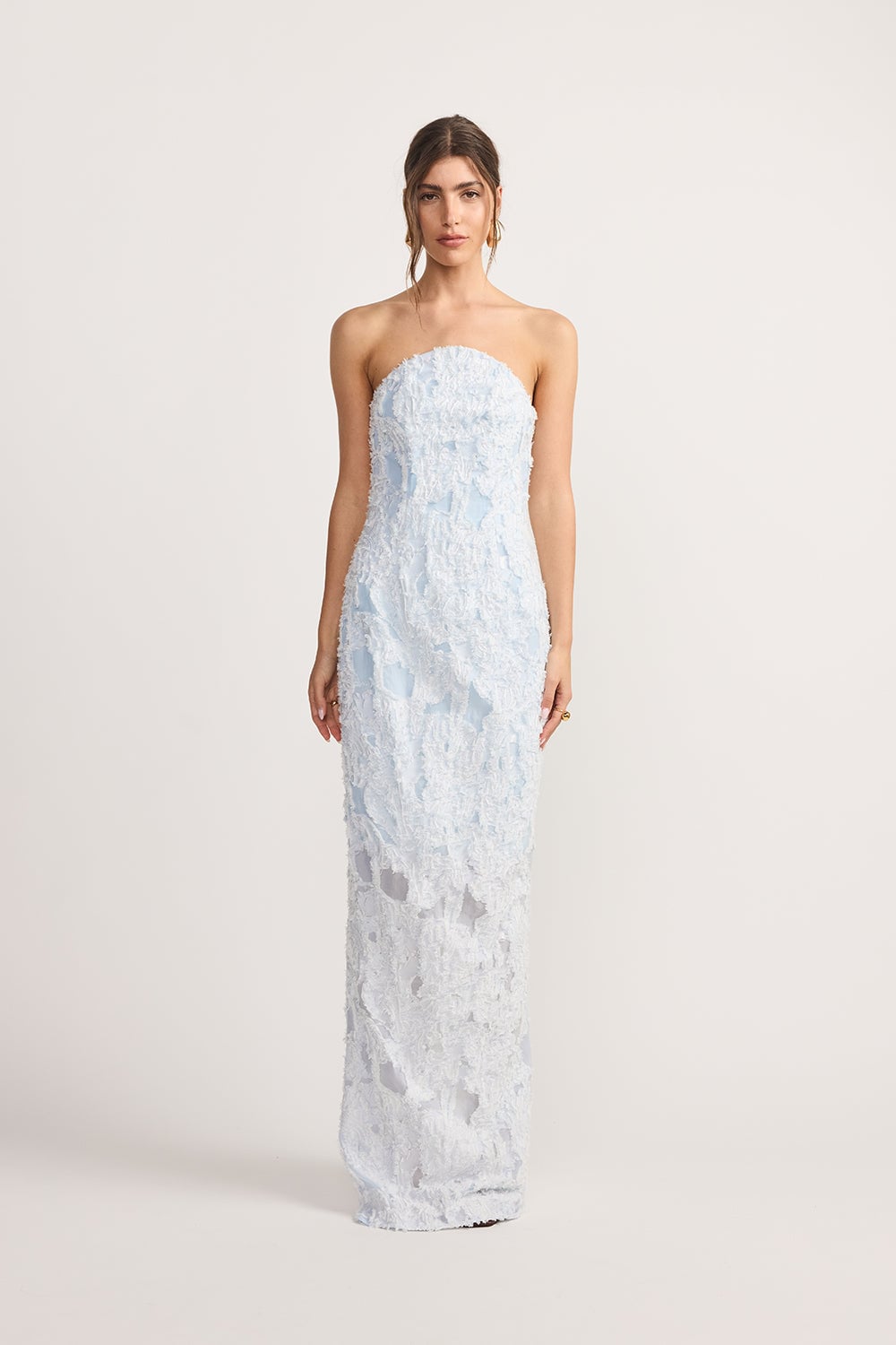 TOJHA Rielle Strapless Maxi Dress Cloudstream - Image 1
