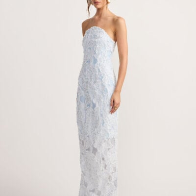 TOJHA Rielle Strapless Maxi Dress Cloudstream - Image 2