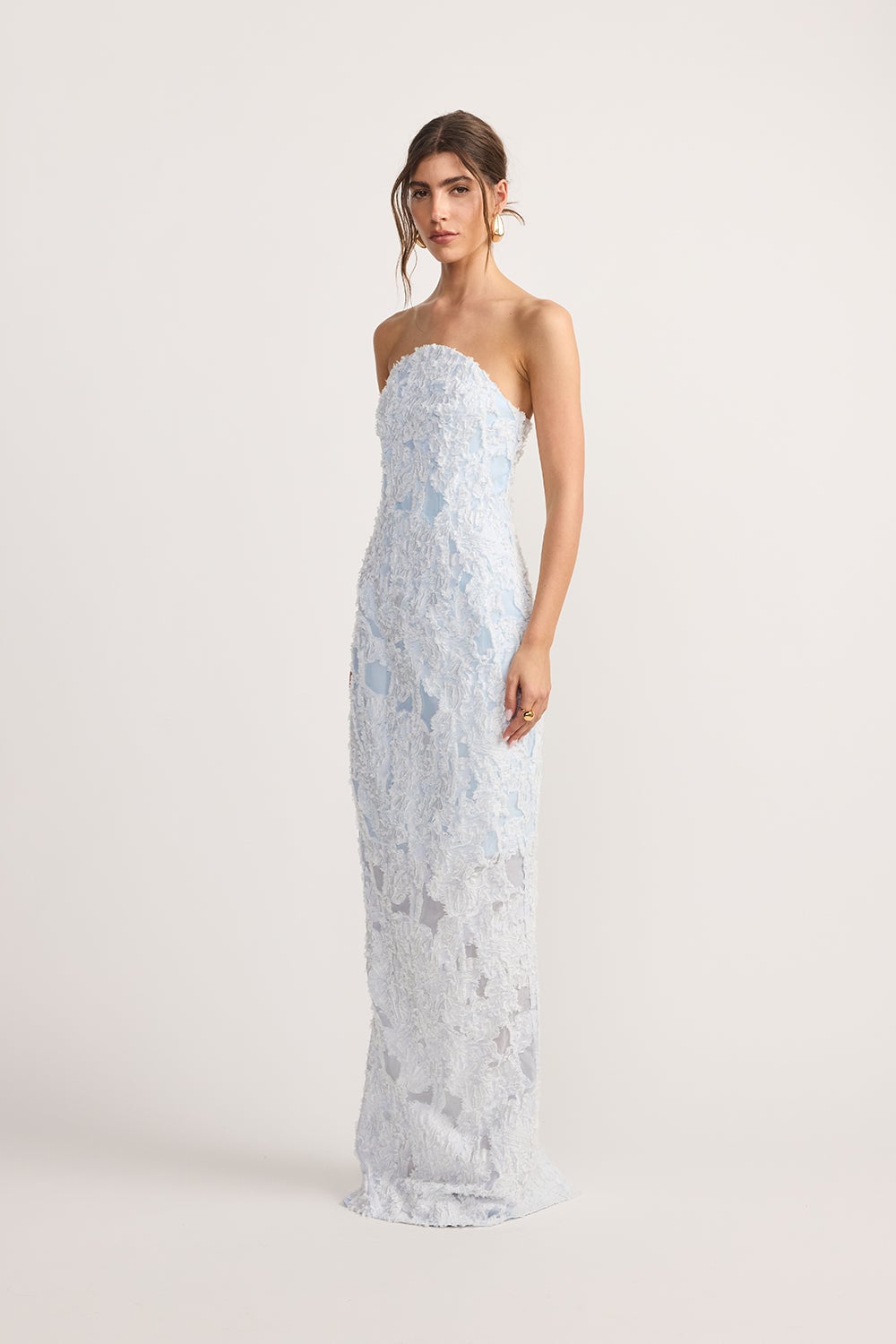 MNTJH051026014157346_2 TOJHA Rielle Strapless Maxi Dress Cloudstream - Image 2