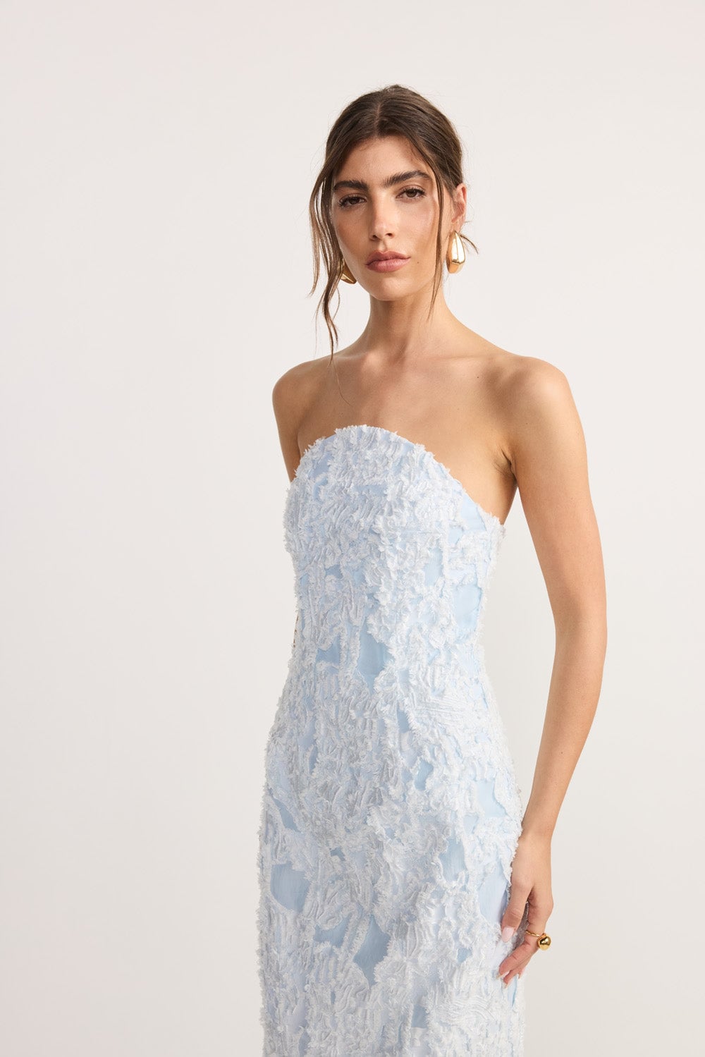 MNTJH051026014157346_3 TOJHA Rielle Strapless Maxi Dress Cloudstream - Image 3
