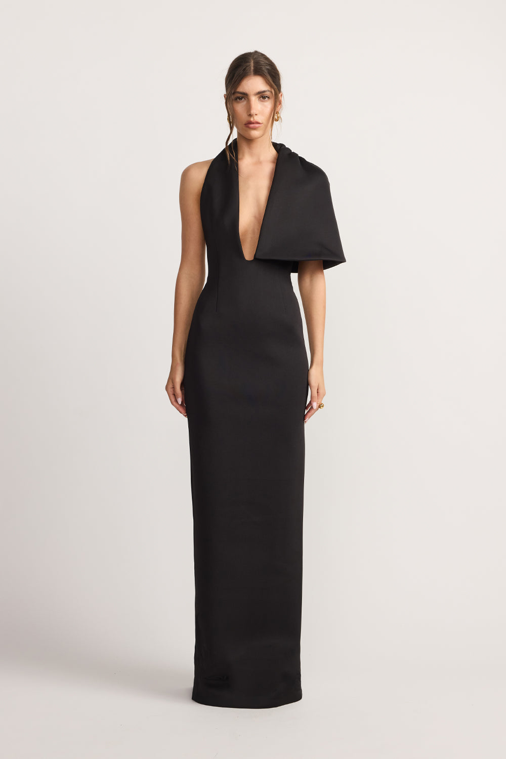 TOJHA Oscar Halter Maxi Dress Black - Image 1
